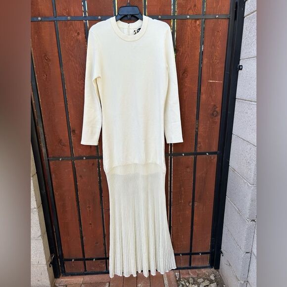 SER.O.YA Serenade Knit Maxi Dress in Eggshell XL NWT - Picture 2 of 9